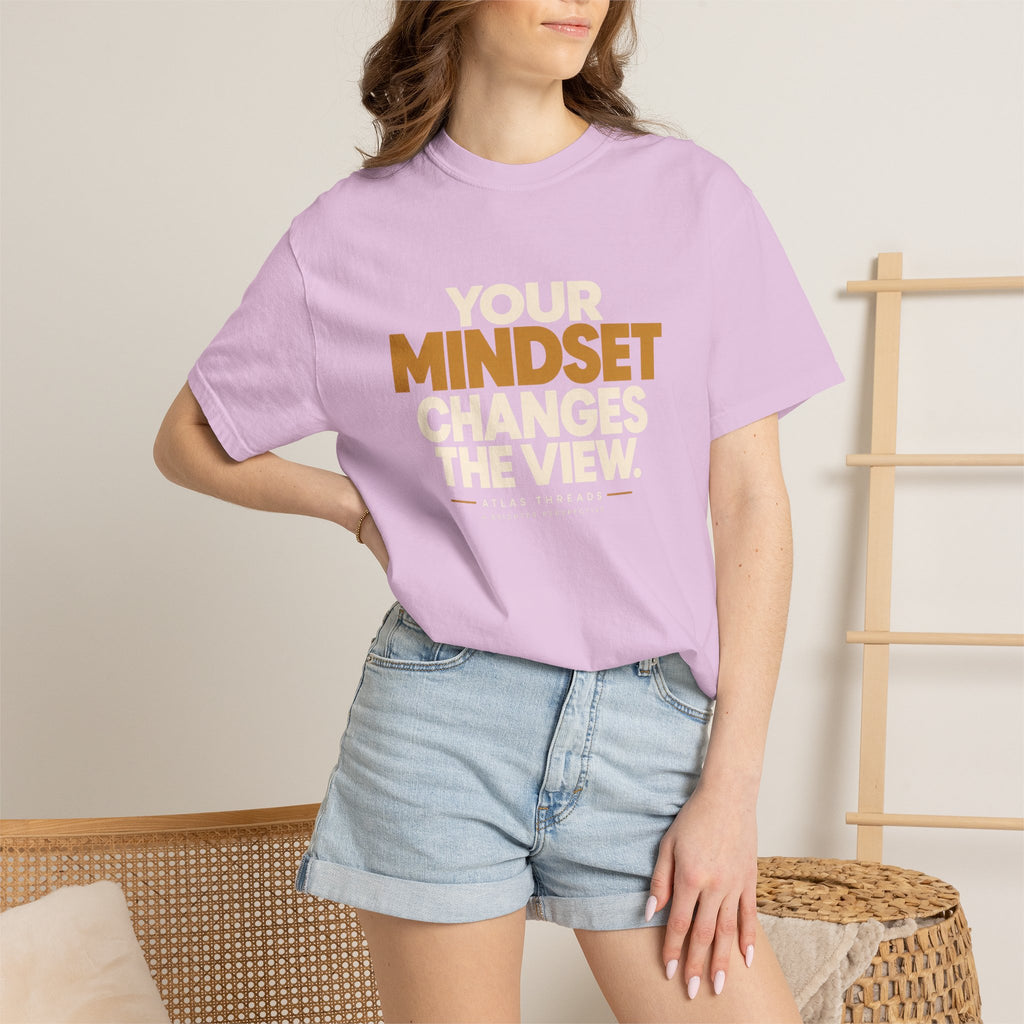 Mindset Changes The View T-Shirt — Inspirational Graphic Tee