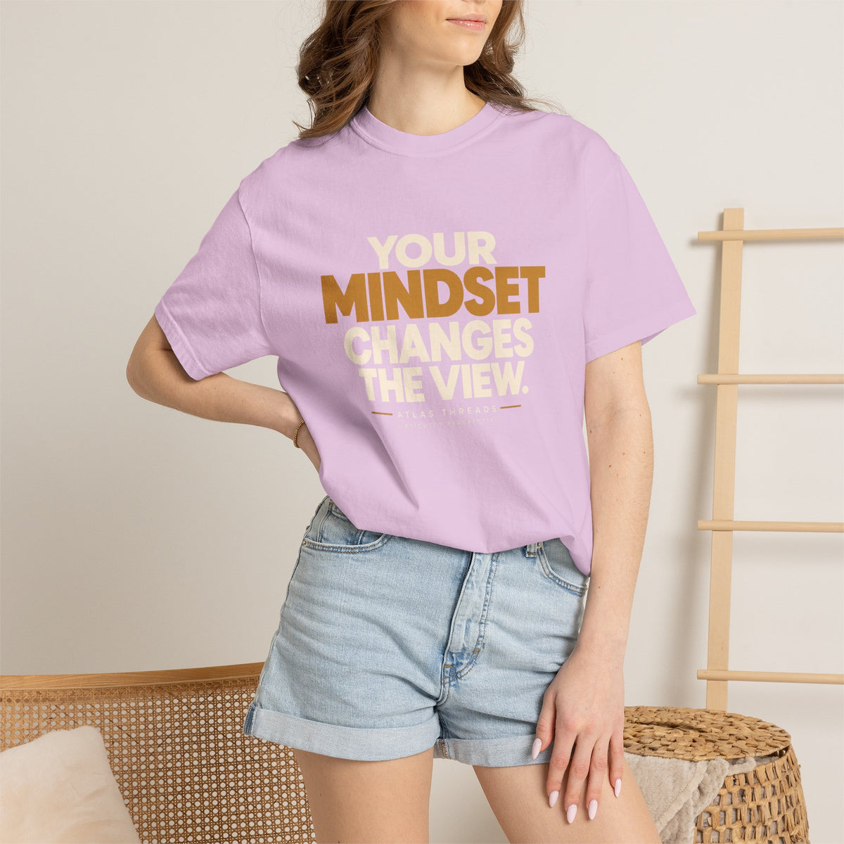 Mindset Changes The View T-Shirt — Inspirational Graphic Tee