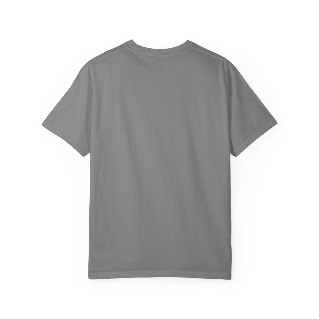 T-Shirt — "Discipline Looks Different Here" Sunset Cat Graphic