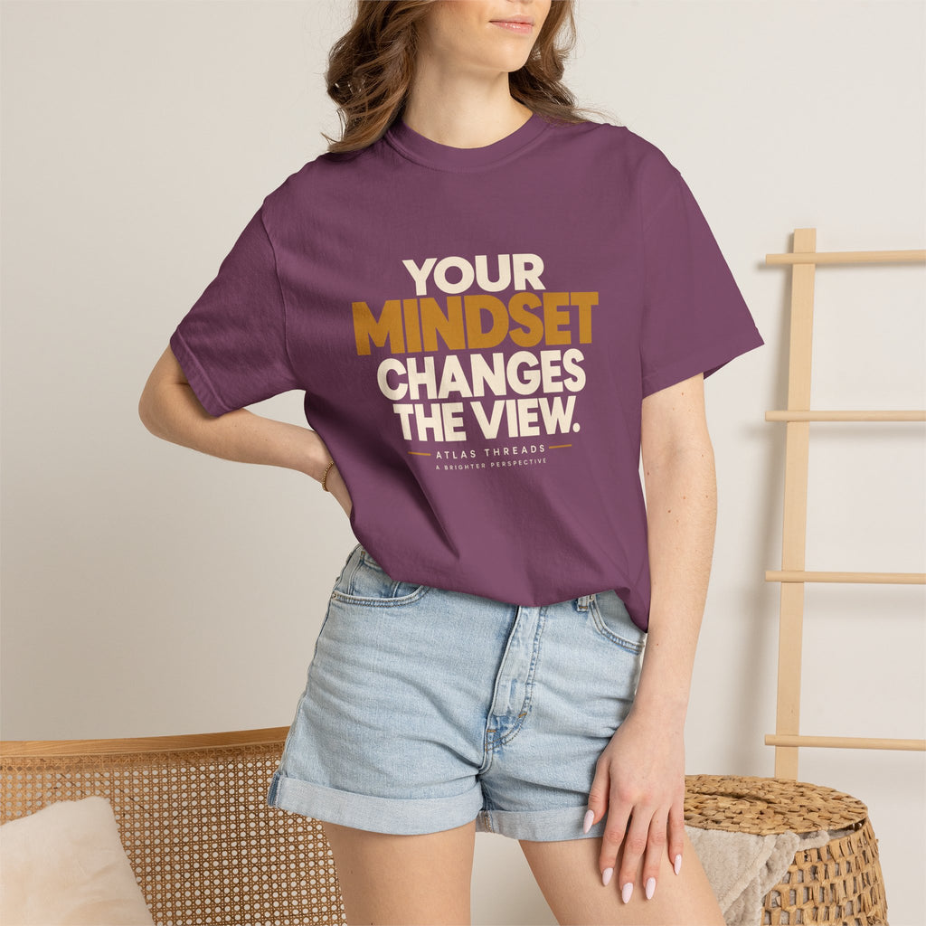Mindset Changes The View T-Shirt — Inspirational Graphic Tee