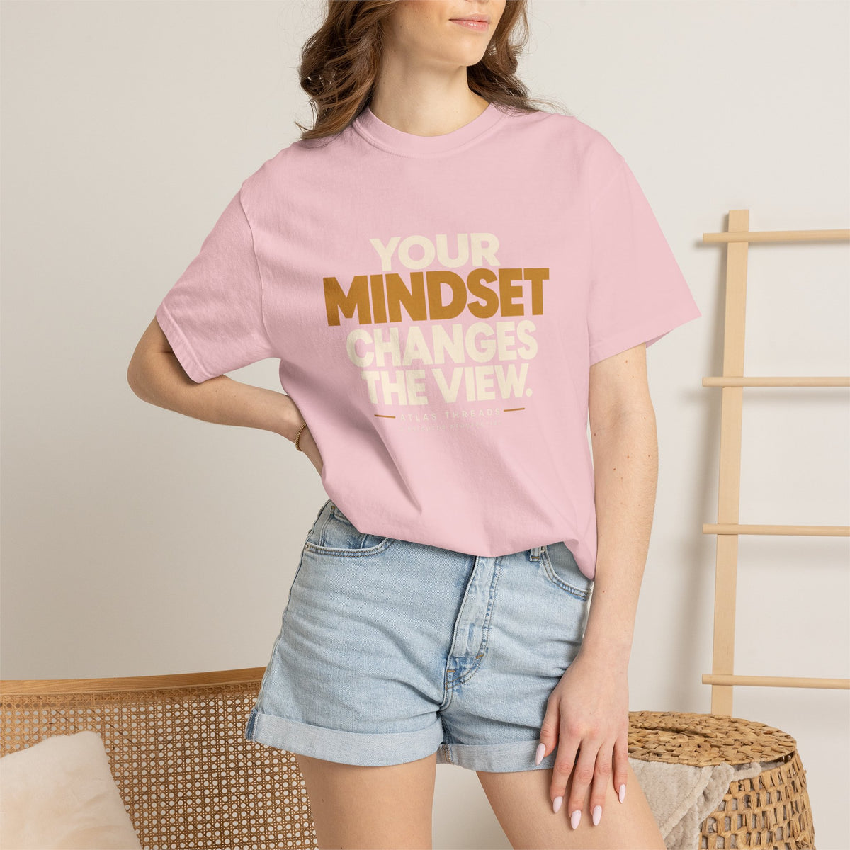 Mindset Changes The View T-Shirt — Inspirational Graphic Tee