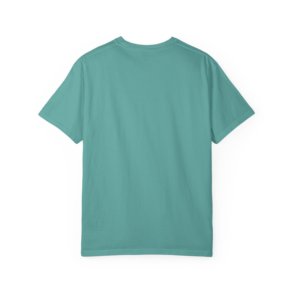 T-Shirt — "Discipline Looks Different Here" Sunset Cat Graphic