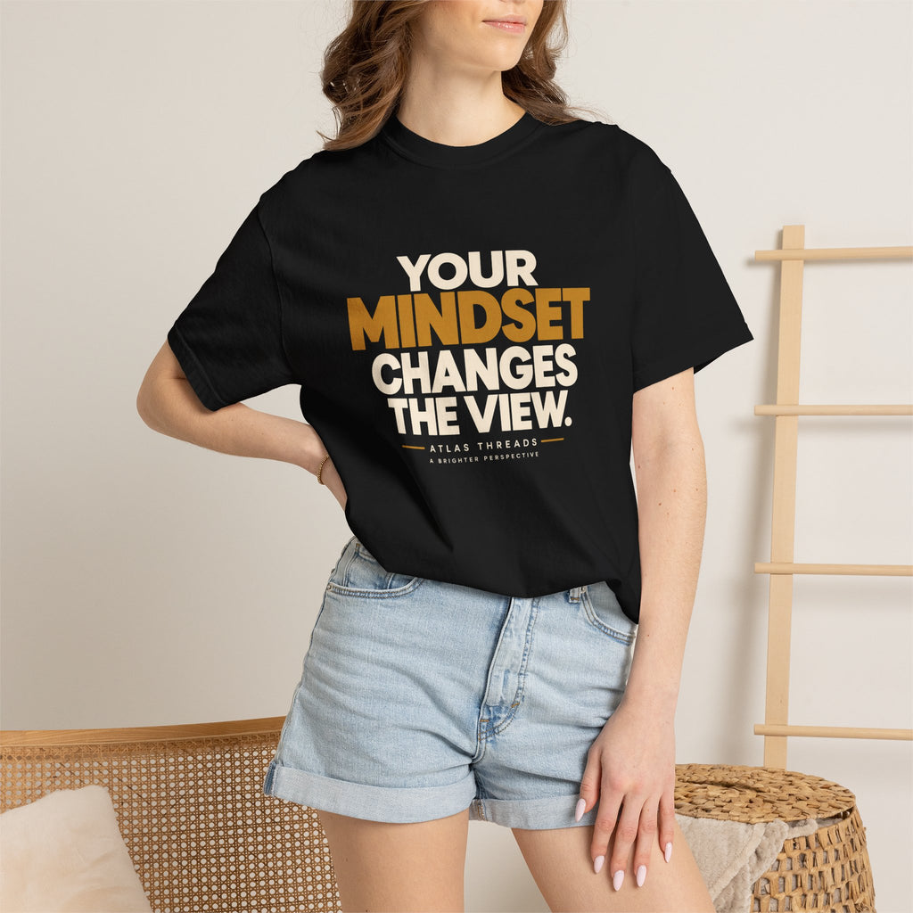Mindset Changes The View T-Shirt — Inspirational Graphic Tee