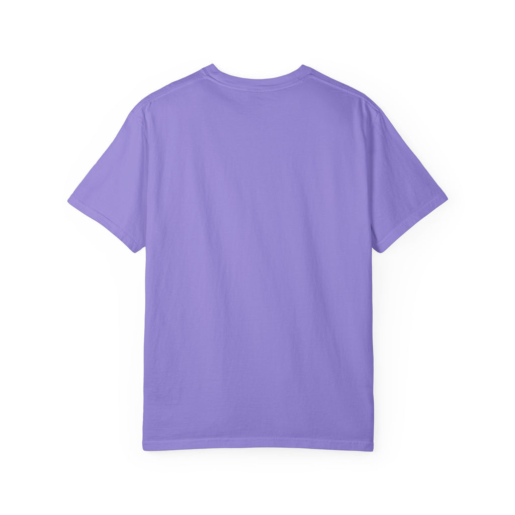 T-Shirt — "Discipline Looks Different Here" Sunset Cat Graphic